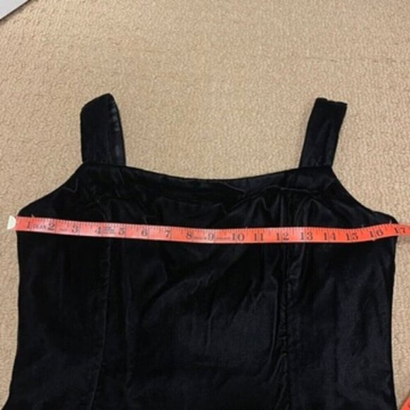 Scott McClintock Sleeveless Velvet Dress Black – 10P - Picture 11 of 12
